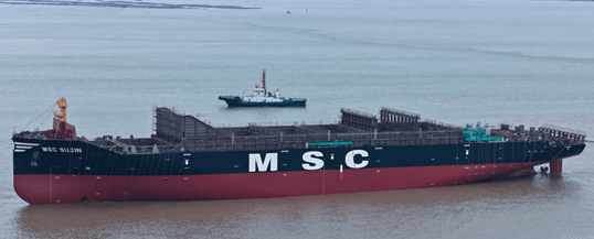 New MSC order for 10x 1800 TEU vessels